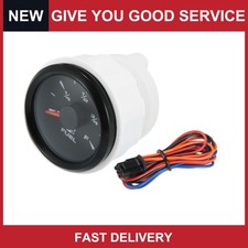 Universal 52mm Fuel Level Gauge Indicator Kit 9-32v 8 Color Backlight Pack Of 1