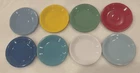 Fiesta Set of 8 Multicolor Classic 7" Salad Plates. Set of 8 for the price. New