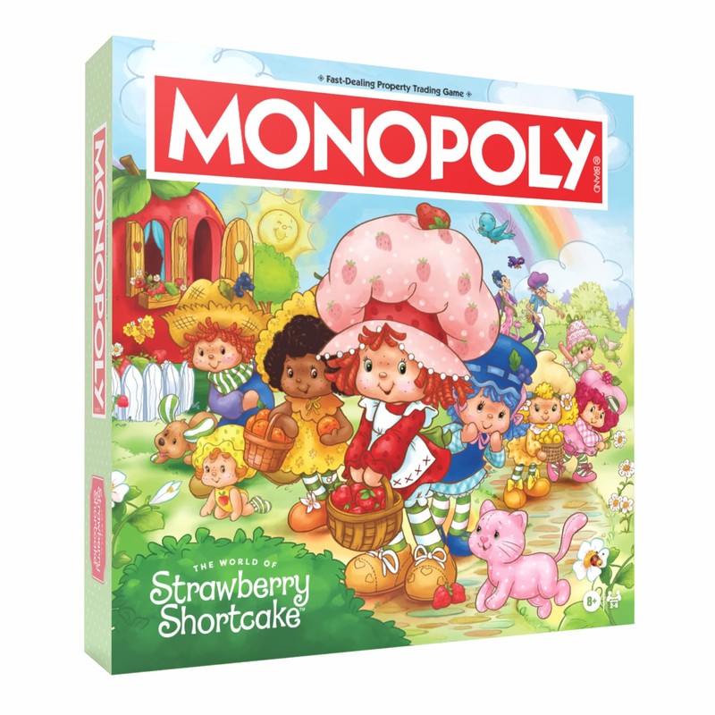 Monopoly: Strawberry Shortcake Board Game, Buy, Sell & Trade Locations Like B...