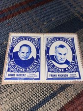 1961-62 TOPPS NHL HOCKEY STAMPS ALL TIME GREAT HOWIE MORENZ FRANK NIGHBOR AHL