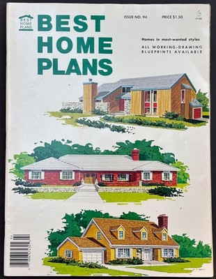 1987 Best Home Plans architectural designs magazine Issue 94