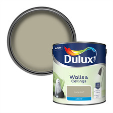 Dulux Paint Overtly Olive Matt or Silk Emulsion Various Finishes 2.5 Litres