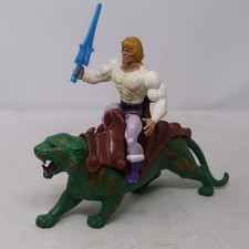 Vintage 1980s Mattel MOTU He-Man Masters Of The Universe Prince Adam Battle Cat