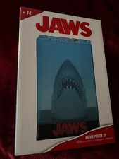 JAWS 3D MOVIE POSTER STATUE