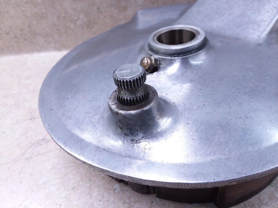 Yamaha 360 Enduro RT2 RT3 Rear Wheel Brake Plate 1972-73 RT1 DT1 DT2 DT3 ANX-C40 - Image 2 of 4