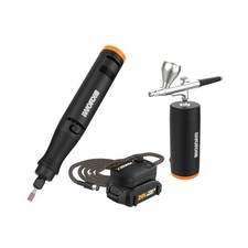 WX992L Worx 20V (2) PC MAKERX Combo: Rotary Tool + Air Brush Certified Refurb