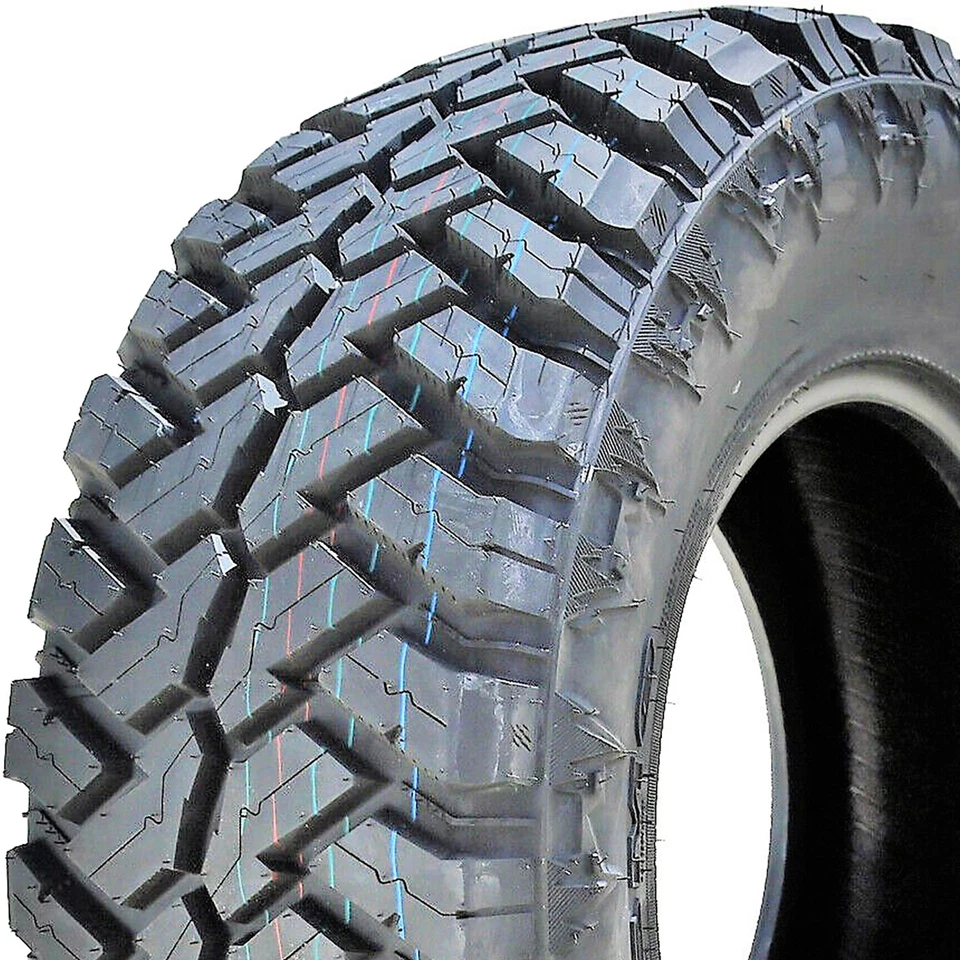 4 Tires Cosmo Mud Kicker LT 255/75R17 Load C 6 Ply MT M/T Mud Foto 2 de 4