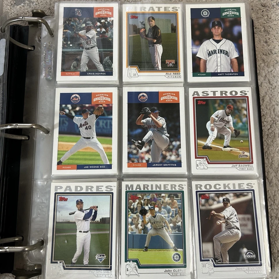 Surtido de tarjetas de béisbol Foto 2 de 4