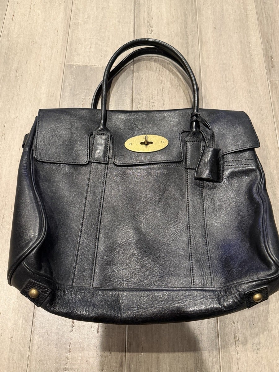 バッグ mulberry Bayswater Turn Lock leather bag Mulberry Bayswater Leather Tote Bag Turn Lock Handbag Orange Large