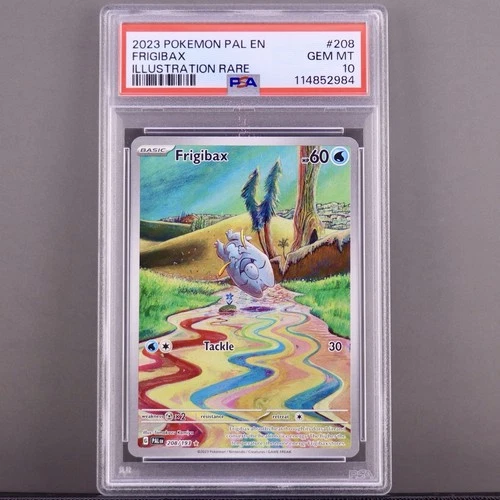 Pokemon Frigibax 208/193 Paldea Evolved PSA 10 Illustration Rare