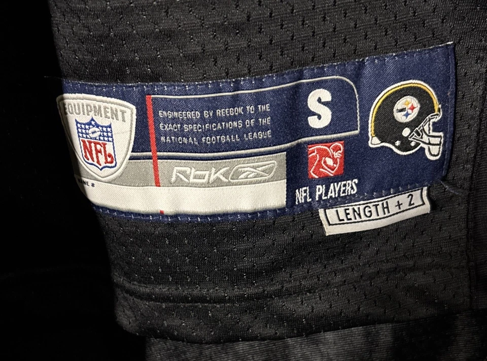 Camiseta Reebok NFL Temporada 75 Pittsburgh Steelers #43 Troy Polamalu Talla S Foto 2 de 4