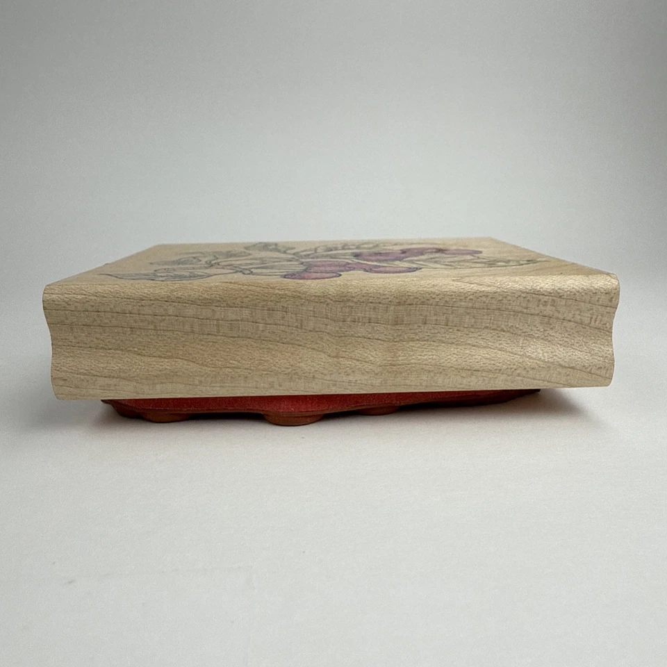 Резиновый штамп Stampede Cherry Branch A1587H для цветов и растений дерево резина 3 дюйма x 3,5 дюйма - Изображение 3 из 4