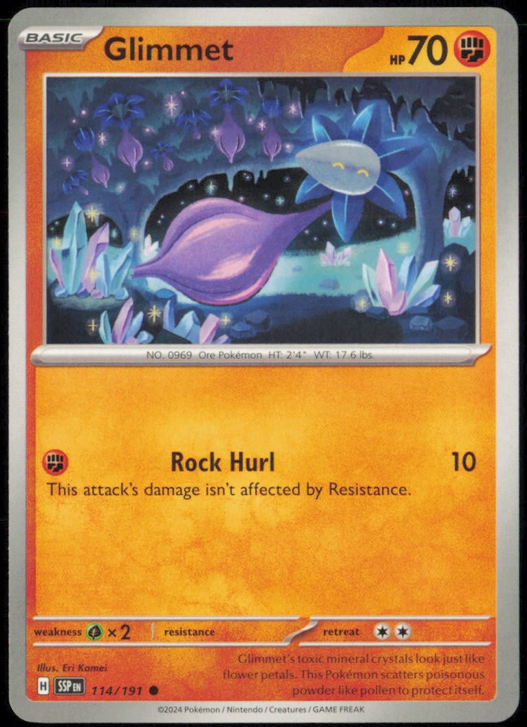 Glimmet Common SV08: Surging Sparks 114/191 NM