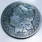 1890-CC Morgan Silver Dollar Beautiful Coin Rare Date