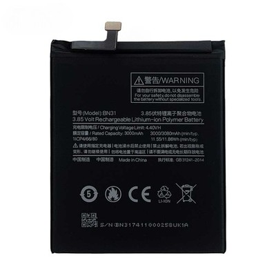 BN31 Battery For Xiaomi Mi A1 MDG2/5X/Redmi Note 5A/5A Pro/5A Prime/Redmi S2