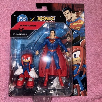DC x Sonic the Hedgehog Superman & Knuckles Action Figure Jakks 2-Pack-Crossover