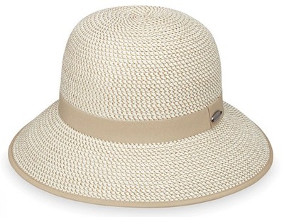 Wallaroo Darby Sun Hat Women's Wide Brim, Adjustable, UPF 50+ Medium