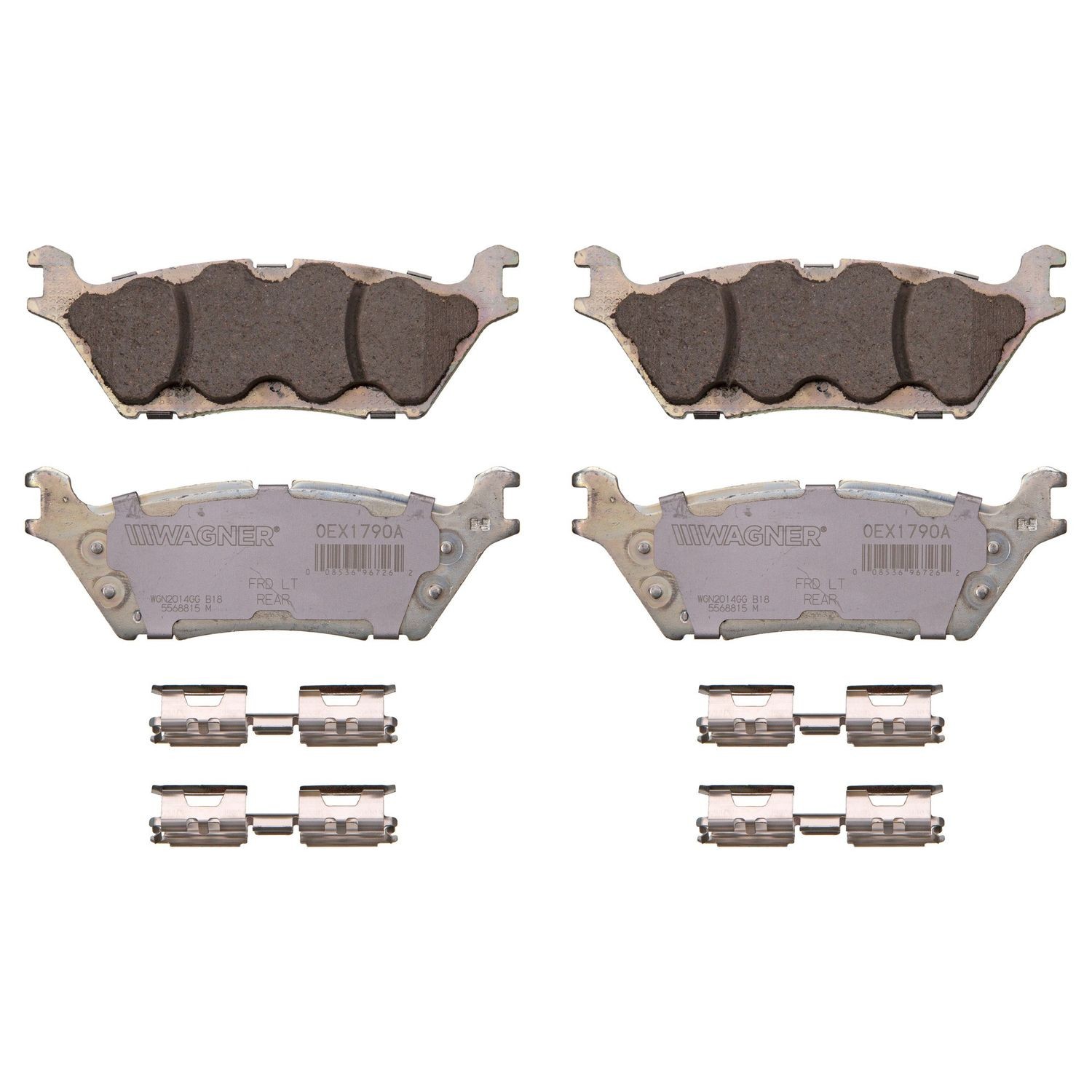 Wagner Brake OEX1790A Disc Brake Pad Set For 18-22 Expedition F-150 Navigator
