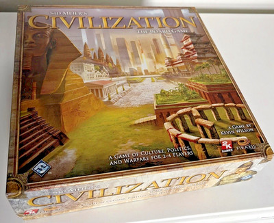 RAR Sid Meier's Civilization Das Brettspiel 2010 komplett Fantasy Flight
