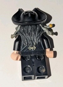 LEGO Pirates of the Caribbean Blackbeard Minifigure - poc007 - Sets 4195 4192
