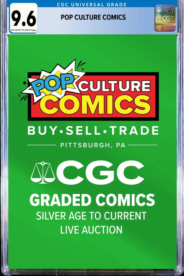 Graded Comic Book Live! Silver/Bronze/Modern CGC