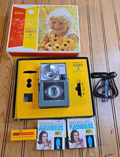 Kodak Flashfun Hawkeye Camera 127 Film Green Vintage 1960s As-Is Untested PROP
