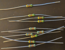 10pcs 38.3k ohm 1/4W 1 Metal Film Precision Axial Resistors  NEW 