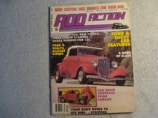 Rod Action 1982 April VINTAGE Hot Rods Custom Cars and Trucks