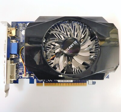 Gigabyte GeForce GT630 GV-N630-2Gi Rev.1.1 2GB PCi-e 2.0 DVi HDMi ~mit Rechnung