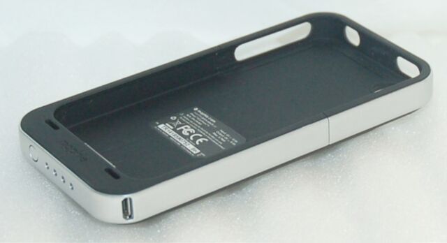 Mophie Juice Pack Air BLACK Case 4 Apple iPhone 4 4S Charger Battery Back Cover