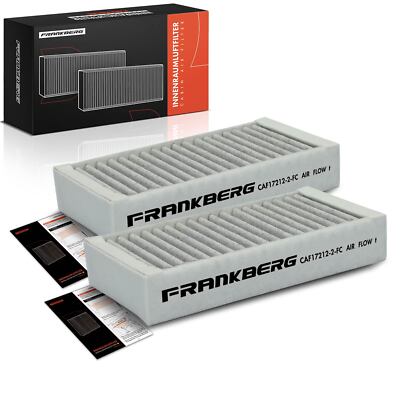 2x Innenraumfilter Pollenfilter Filter für BMW X3 F25 X4 F26 18d-35d 64119237159
