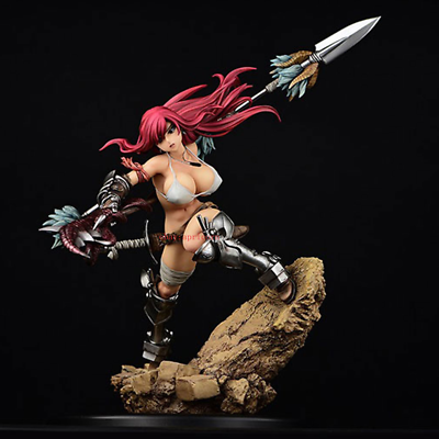 FAIRY TAIL Erza Scarlet PVC Anime Character Figure Model Statue