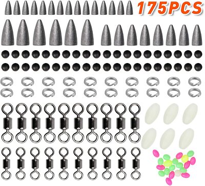 Bullet Weight Best Gear Ratio For Texas Rig 175pcs Carolina Rig