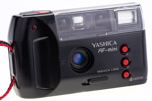 Yashica Af - Mini- 35mm Point Et Shot Caméra Testé / Nouveau Film Y / (908 - Picture 1 of 6