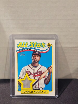 2024 Topps Series 2 -Ronald Acuna Jr 1989 All-Star Patch Relic