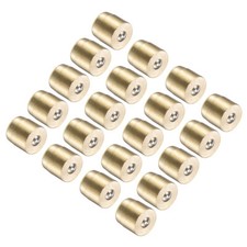 20 x Brass Push Button Grease Oil Cup 6x6mm Ball Oiler for Lubrication System