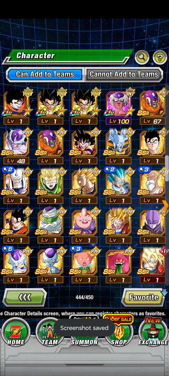 COMPTE GLOBAL DOKKAN BATTLE 10000+ DS IOS/ANDROID
