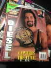 WWF WWE Magazine FEBRUARY 1995 Diesel + Merchandise Catalog