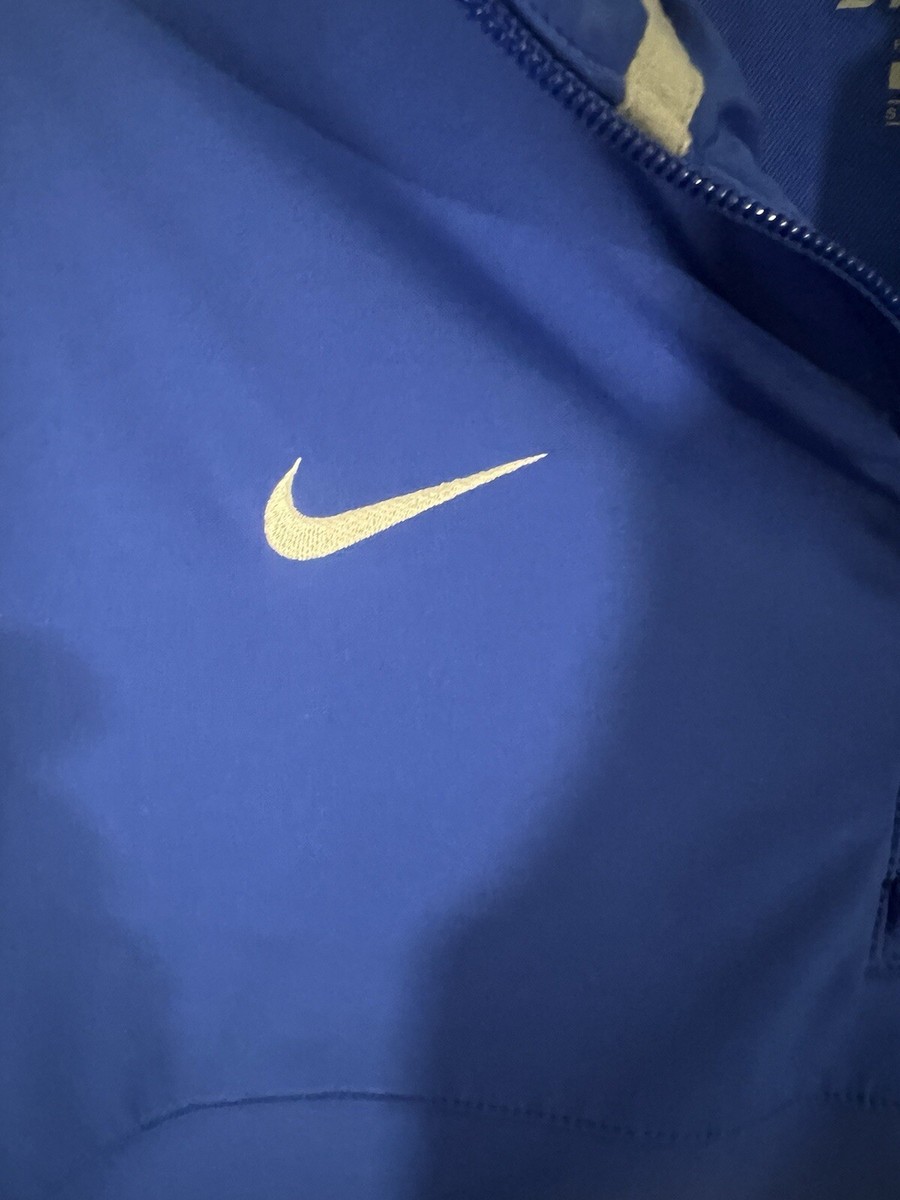 Nike Mens Short Sleeve Track Jacket w/ Logo Quarter Zip Size Nike Mens Short Sleeve Track Jacket w/ Logo Quarter Zip Size