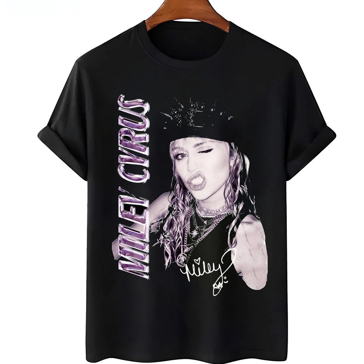 Miley Cyrus Shirt In Men's T-Shirts for sale | eBay