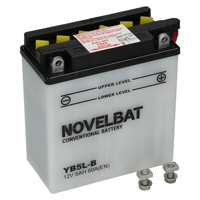 Motorradbatterie Novelbat YB5L-B 12V 5Ah 60A Aktiviert