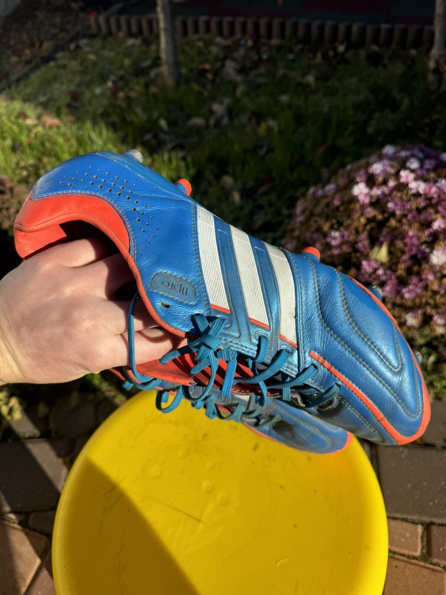 ADIDAS adiPure 11PRO SG G60015 Blue Leather Soccer Cleats Football