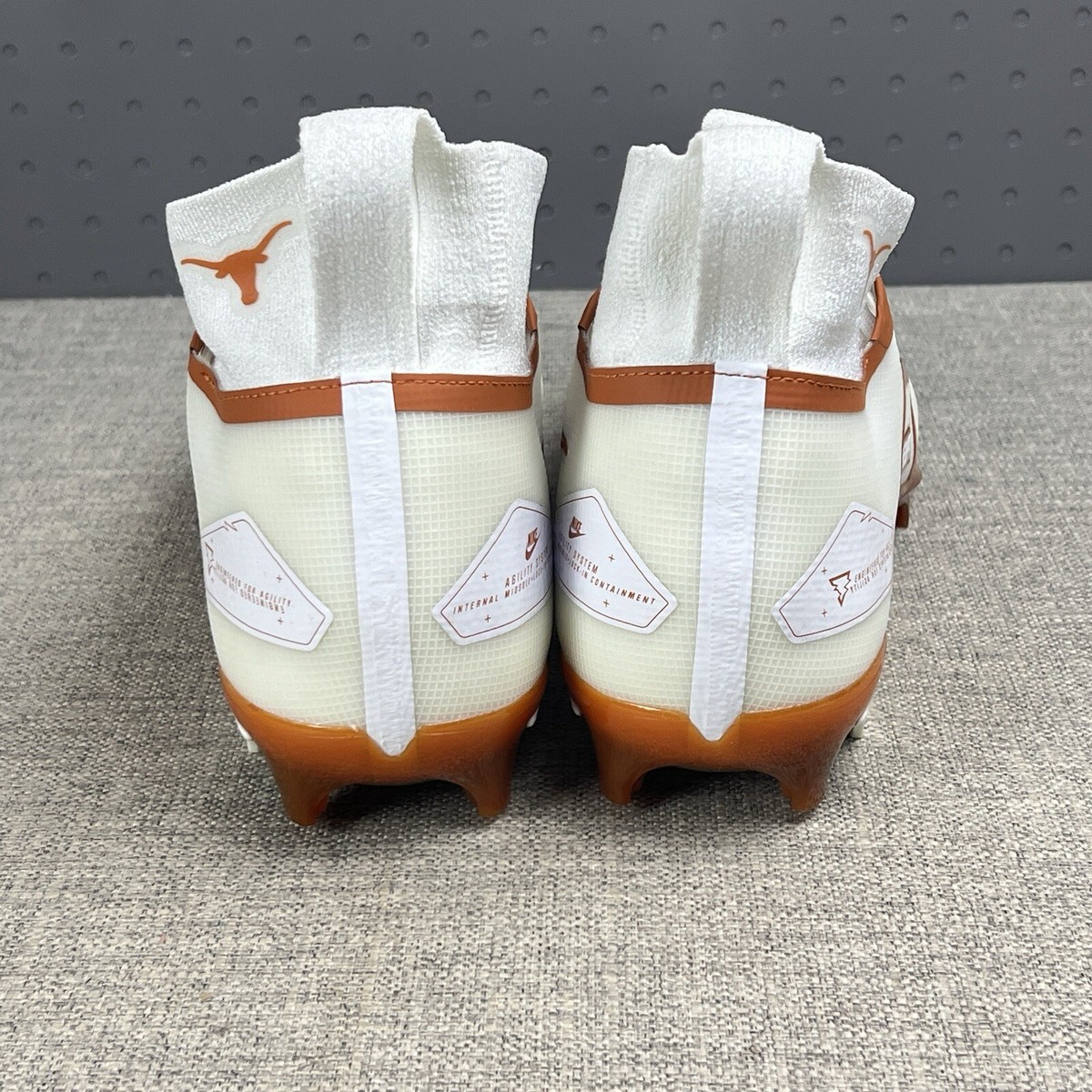 Nike Alpha Menace Elite 3 Texas Longhorns Football Cleats DH3352 Mens 13 Wide Nike Alpha Menace Elite 3 Texas Longhorn Cleats DH3353 100  main image 4
