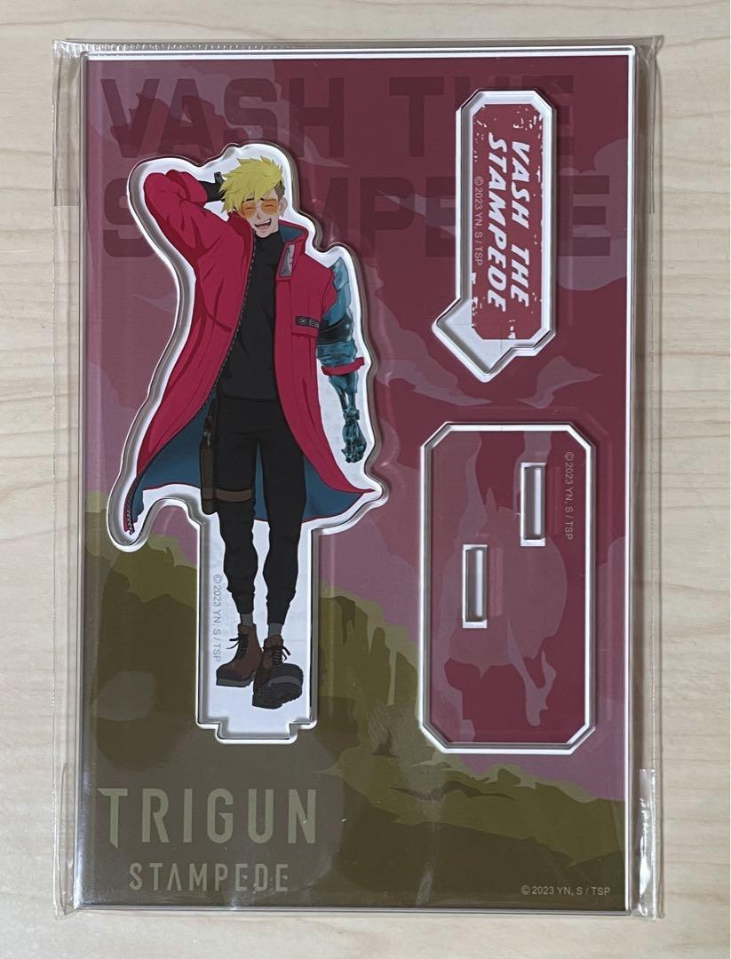 TRIGUN STAMPEDE Acrylic stand Vash the Stampede & Nicholas D