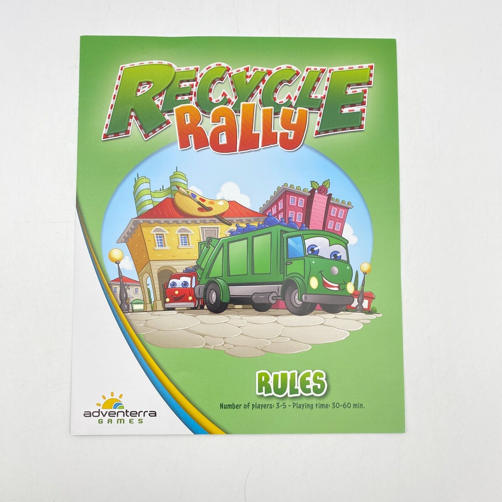 Adventerra Games - Recycle Rally Board Game - Educational Board Games for  Kids 8-12 Years Old - Board Games for Family Night - Kid Board Games 