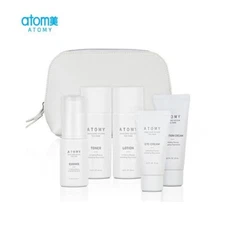 Atomy Mini Pouch Set The Fame Toner Lotion Essence Cream 5pc travel kit K-Beauty