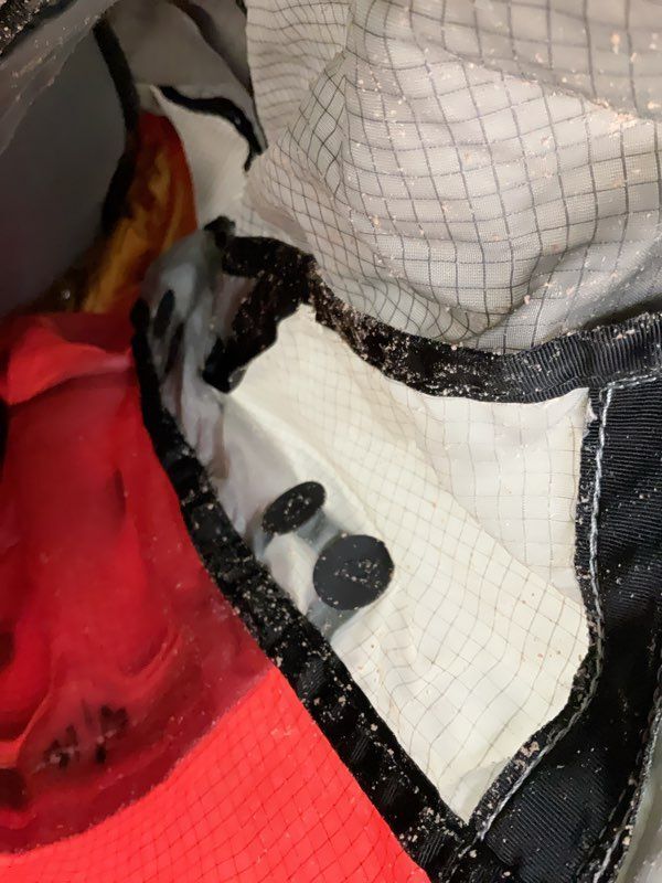 The North Face Gray Red X Frame Flight Series Skareb 40 Backpack eBay