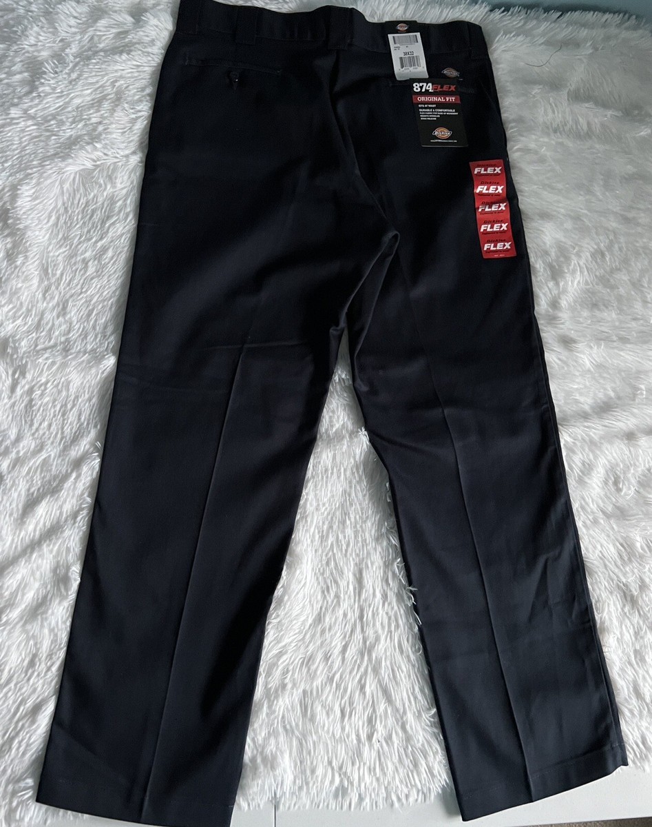 Dickies 874 Pants Men's Sz 38 x 32 Navy Blue Original Fit