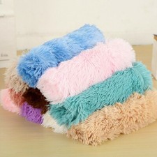 Warm Plush Pet Blanket Cat Dog Puppy Bed Soft Mat Cushion Mattress Large