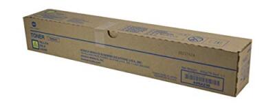 Genuine Konica Minolta TN324Y, A8DA230, Yellow Toner, 26,000 Pages
